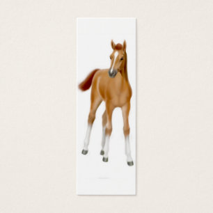 Thoroughbred-Fohlen-Lesezeichen