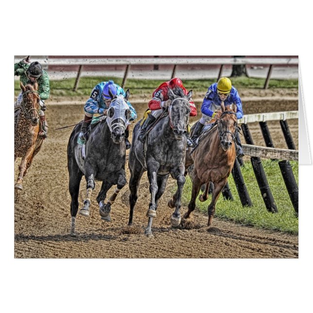 Thoroughbreds 3 Kopf-an-Kopf- (Vorderseite (Horizontal))