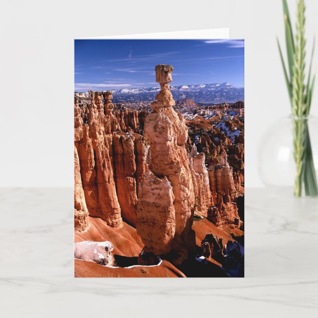 Thors-Hammer, Bryce Schlucht-Nationalpark Karte (Vorderseite)