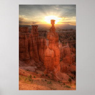 Thor's Hammer Sunrise Poster