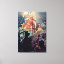 Thors Kampf mit den Riesen Mårten Winge