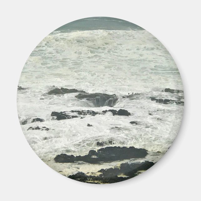 Thor's Nun, Cape Perpetua, Oregon Coast Magnet (Vorne)