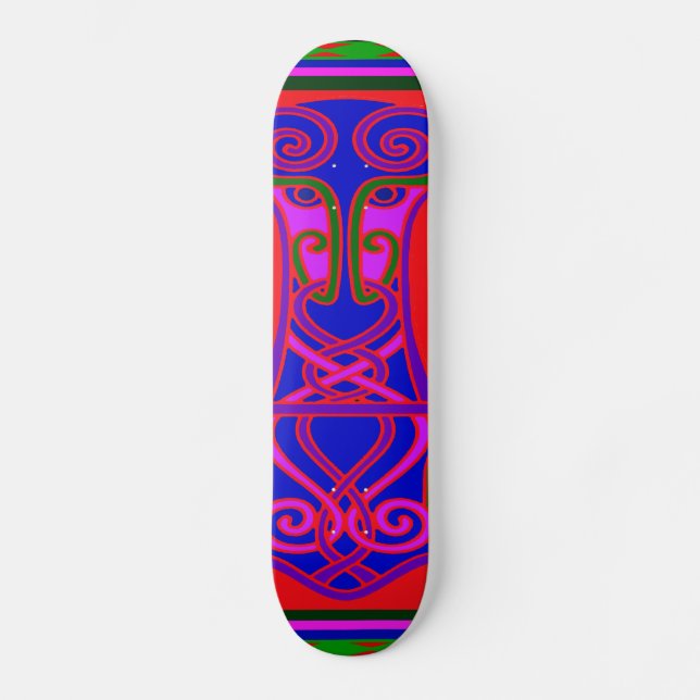 Thors Viking Hammer Skateboard (Vorderseite)