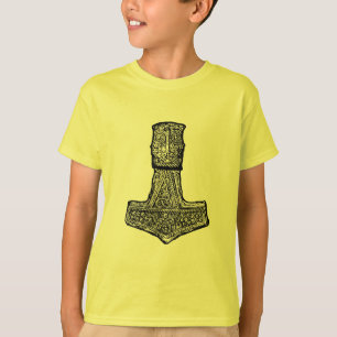 Thorshammer Wikinger-Liebhaber Hammer-Shirt T-Shirt