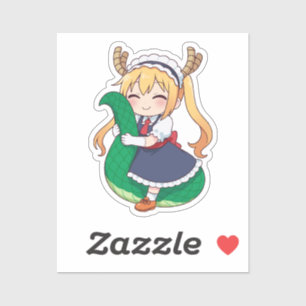 Thoru Chibi Dragon Maid Kunst Aufkleber