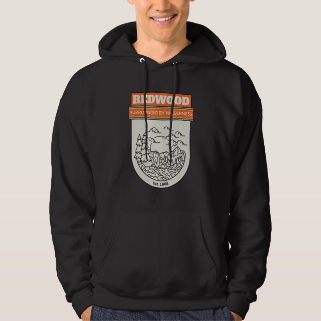 Those Huge Trees National Park California State So Hoodie (Vorderseite)