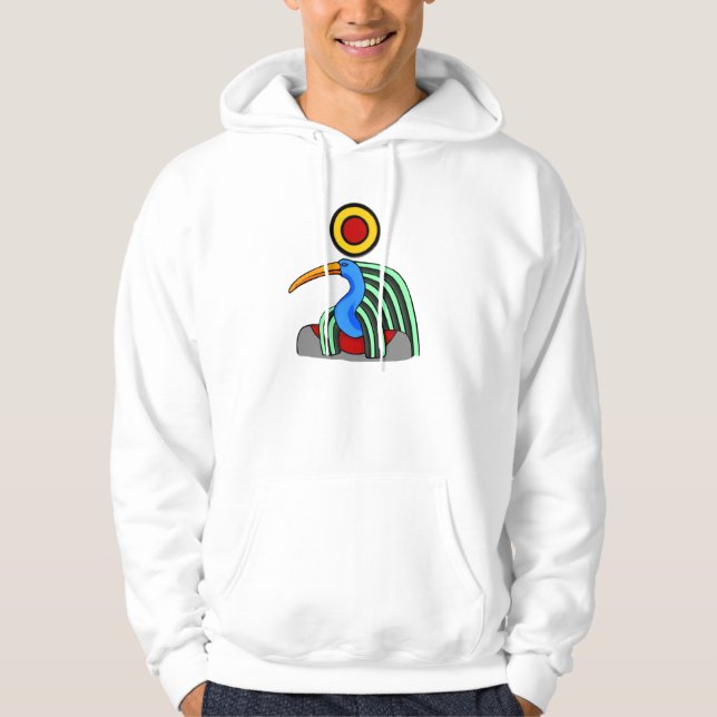 Thoth, alter ägyptischer Gott, der Sport Hoodie (Vorderseite)