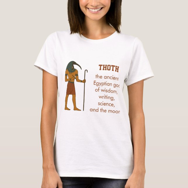 Thoth - The Ancient Egyptian God  T-Shirt (Vorderseite)