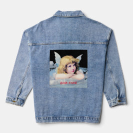 THOUGHTFUL ANGEL INDIVIDUELLE NAME JEAN JACKET JEANSJACKE