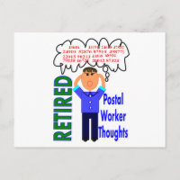 "Thoughts" - Funny Zip-Codes für veraltete Postarb