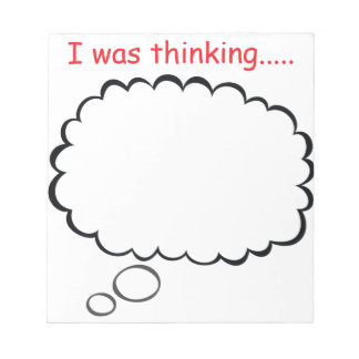 Thoughts Notepad Notizblock