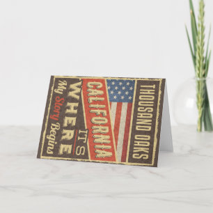 Thousand Oaks California Karte