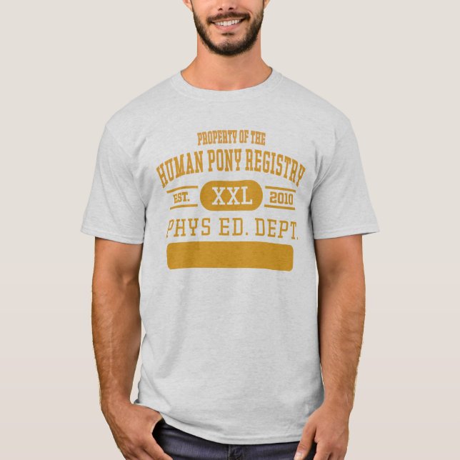 THPR Phys Ed. T-shirt du département v2.2 (Devant)