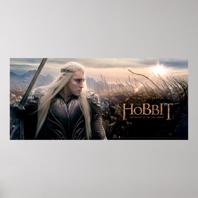 Thranduil Leading Army Poster (Vorne)