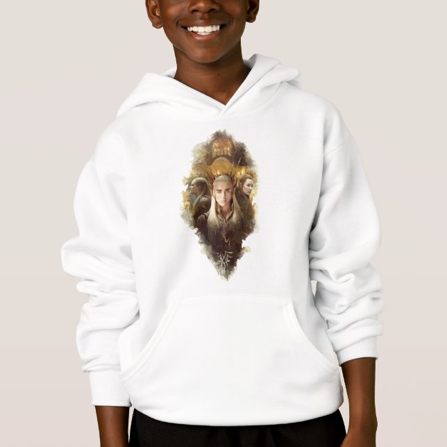 Thranduil, LEGOLAS GREENLEAF™, & TAURIEL™ Graphic Hoodie (Vorderseite)