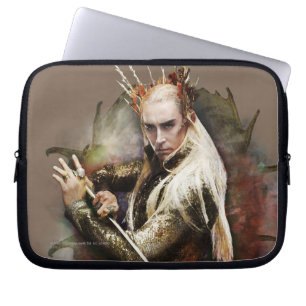 Thranduil mit Schwert Laptopschutzhülle