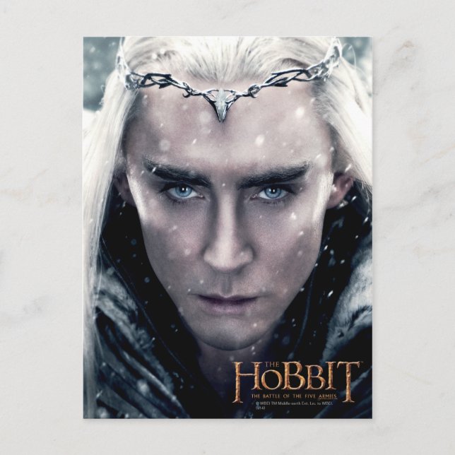 Thranduil Nah hoch Postkarte (Vorderseite)