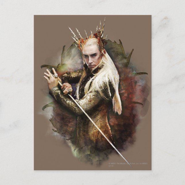 Thranduil Postkarte (Vorderseite)