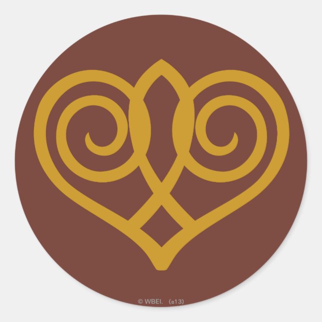 Thranduil-Symbol Runder Aufkleber (Vorderseite)