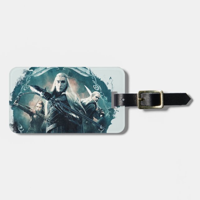 Thranduil, TAURIEL™, & LEGOLAS GREENLEAF™ Graphic Gepäckanhänger (Vorderseite horizontal)