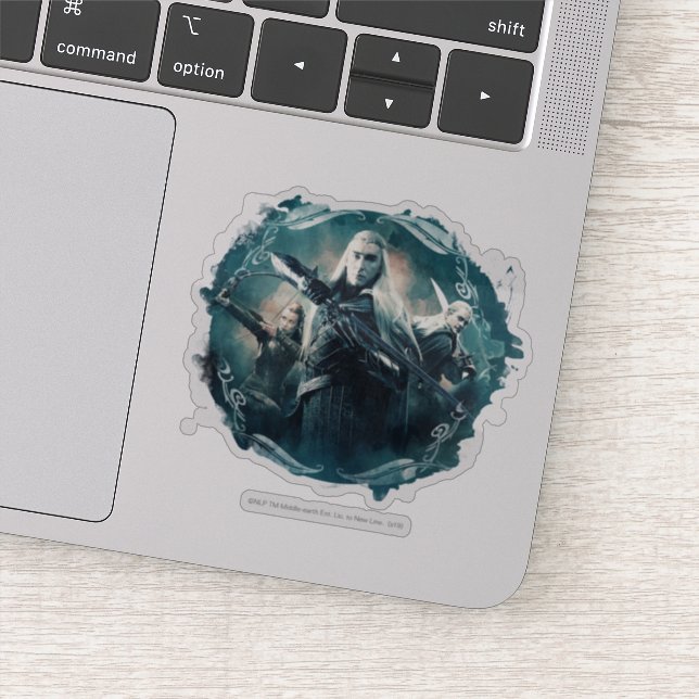 Thranduil, TAURIEL™ u. LEGOLAS GREENLEAF™ Grafik Aufkleber (Detail)