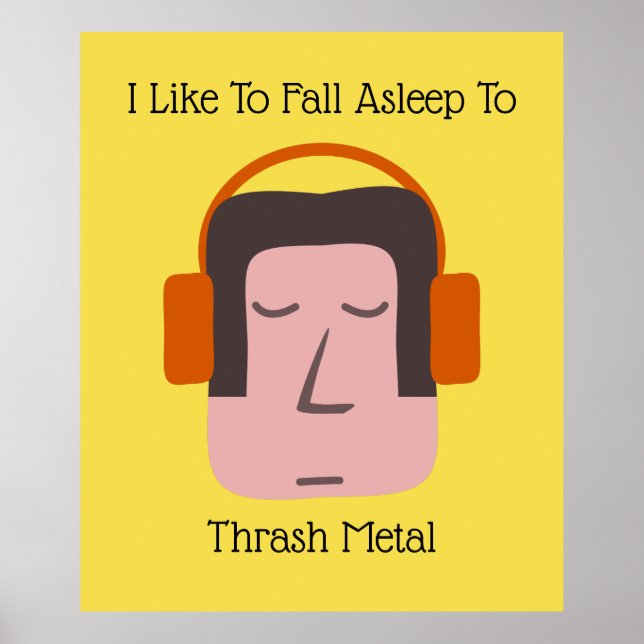 Thrash Metal Poster (Vorne)