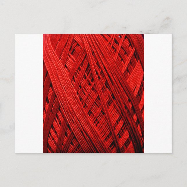 Thread Beautiful Gradient Digital Art Blume Fleck Postkarte (Vorderseite)