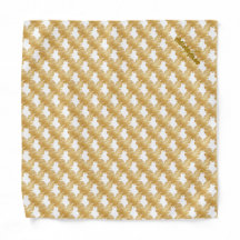Thread of Gold Pocket Square / Bandana