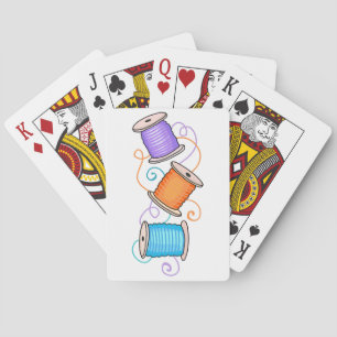 Thread Spools Spielkarten