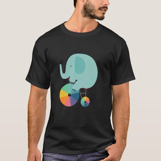 Threadless Andy Westface Beautiful Ride Grafik T-Shirt (Vorderseite)