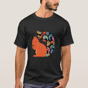 Threadless Andy Westface Paisley Eichhörnchen Graf T-Shirt
