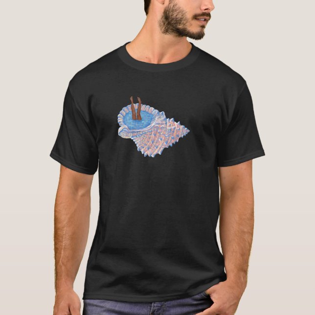 Threadless Laura O'Connor Hide Away Grafik T-Shirt (Vorderseite)