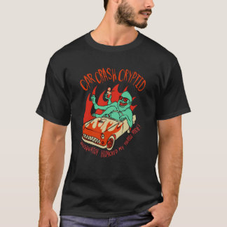 Threadless Lemon Yeti Autowrack Kryptoid Grafik T-Shirt