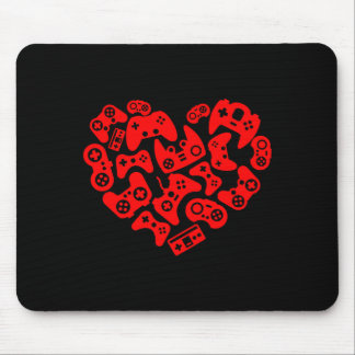 Threadrock Videospieler Herz der Controller Mousepad