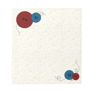 Threads und Tasten Notizblock