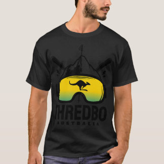 Thredbo Australia Ski Resort Skifahren Souvenir T-Shirt