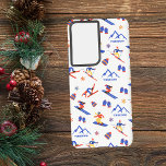 Thredbo Australia Ski Snowboard Muster Samsung Galaxy Hülle<br><div class="desc">Ein lustiges Winterskilaufen nahtlos Muster für das Skigebiet Thredbo in Australien. Perfekte Geschenkidee für Wintersportler: Ski,  Snowboard,  Freestyle,  Skisprung,  Langlaufen.</div>
