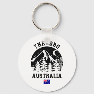 Thredbo Snowy Mountains Australien Skigebiet Alpin Schlüsselanhänger