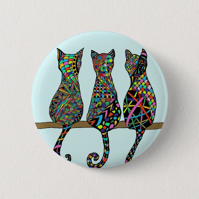 Three Amigos Button (Vorderseite)