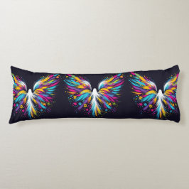 Three Beautiful Angel On the Back and Front of a Seitenschläferkissen