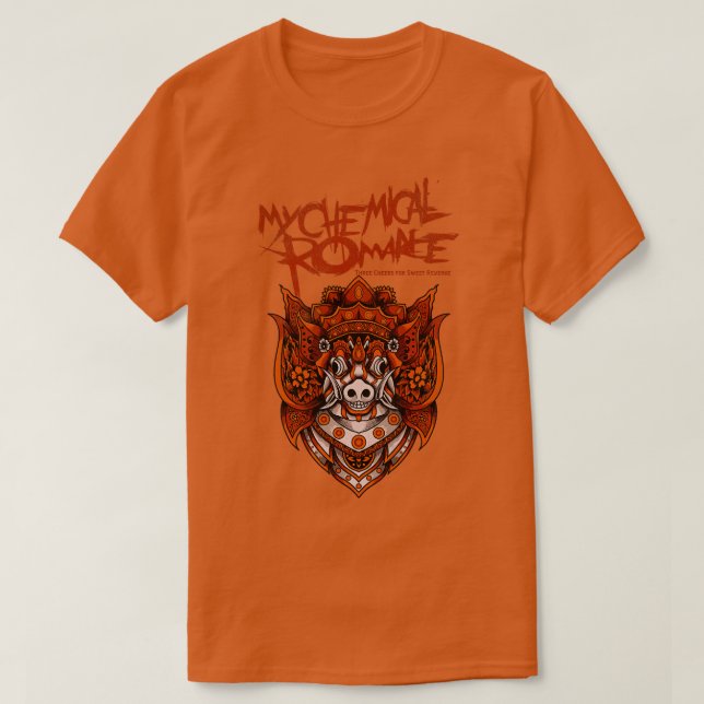 Three Cheers Rock Emo T-Shirt (Design vorne)