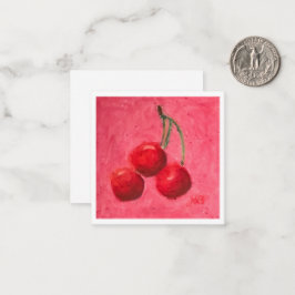 Three Cherries Mitteilungskarte
