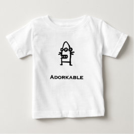Three Eye Bot Adorkable Baby T-shirt
