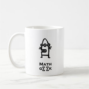 Three Eye Bot Math Geek Kaffeetasse