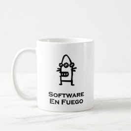 Three Eye Bot Software En Fuego Kaffeetasse