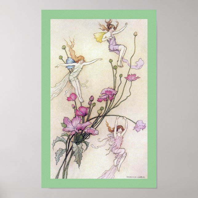 Three Fairies Mad mit Joy Poster (Vorne)