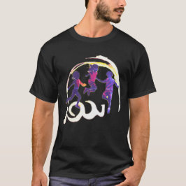 Three Friends Dance Style T - Shirt" T-Shirt