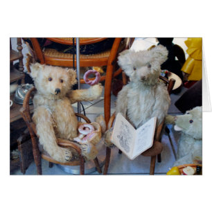 Three Happy Teddy Bears