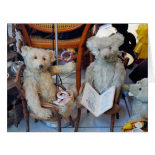 Three Happy Teddy Bears