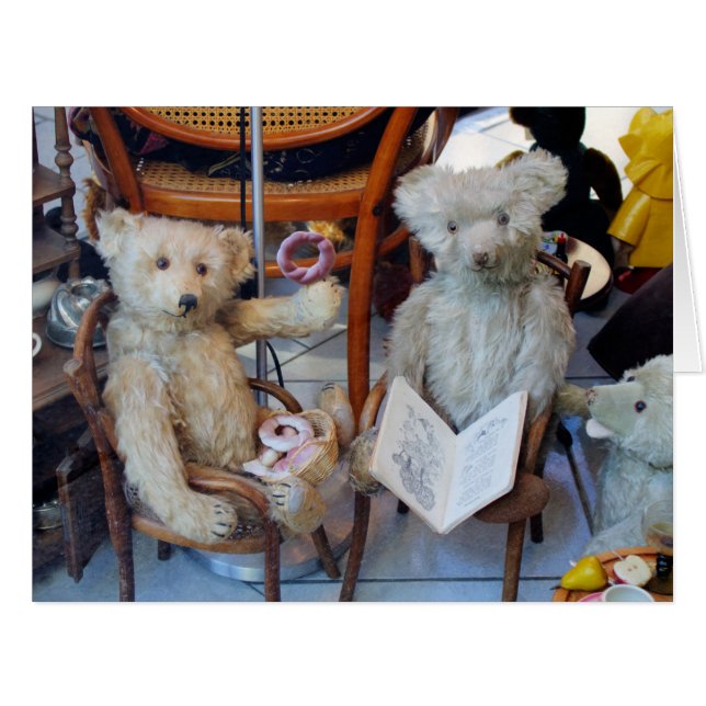 Three Happy Teddy Bears (Vorderseite (Horizontal))